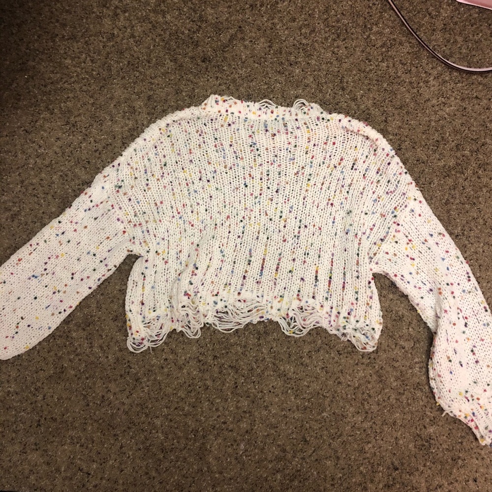 Cropped Sweater - image 5